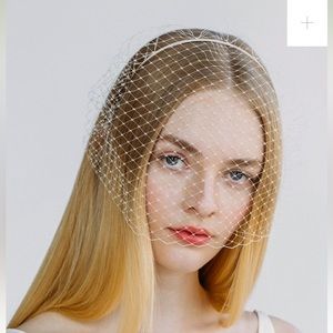 Jennifer Behr Voilette birdcage headband. Never worn